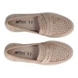 Mocassini Donna Taupe