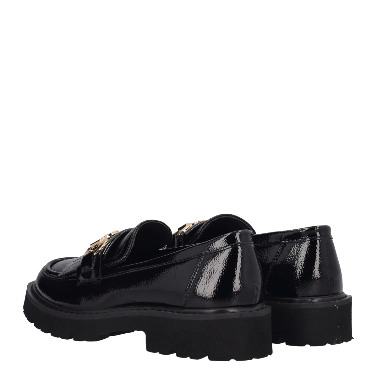 Mocassini Donna Nere in Vernice