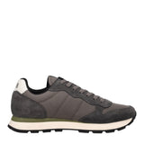 TOM SOLID Sneakers Uomo Grigie Scure