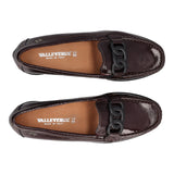 Mocassini Donna Bordeaux in Pelle