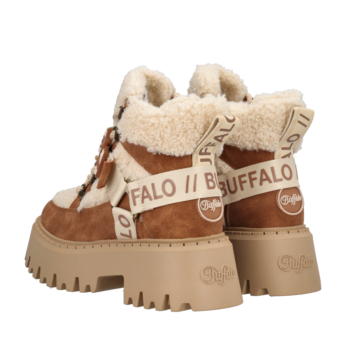 ASPEN Polacco Donna Beige e Cognac