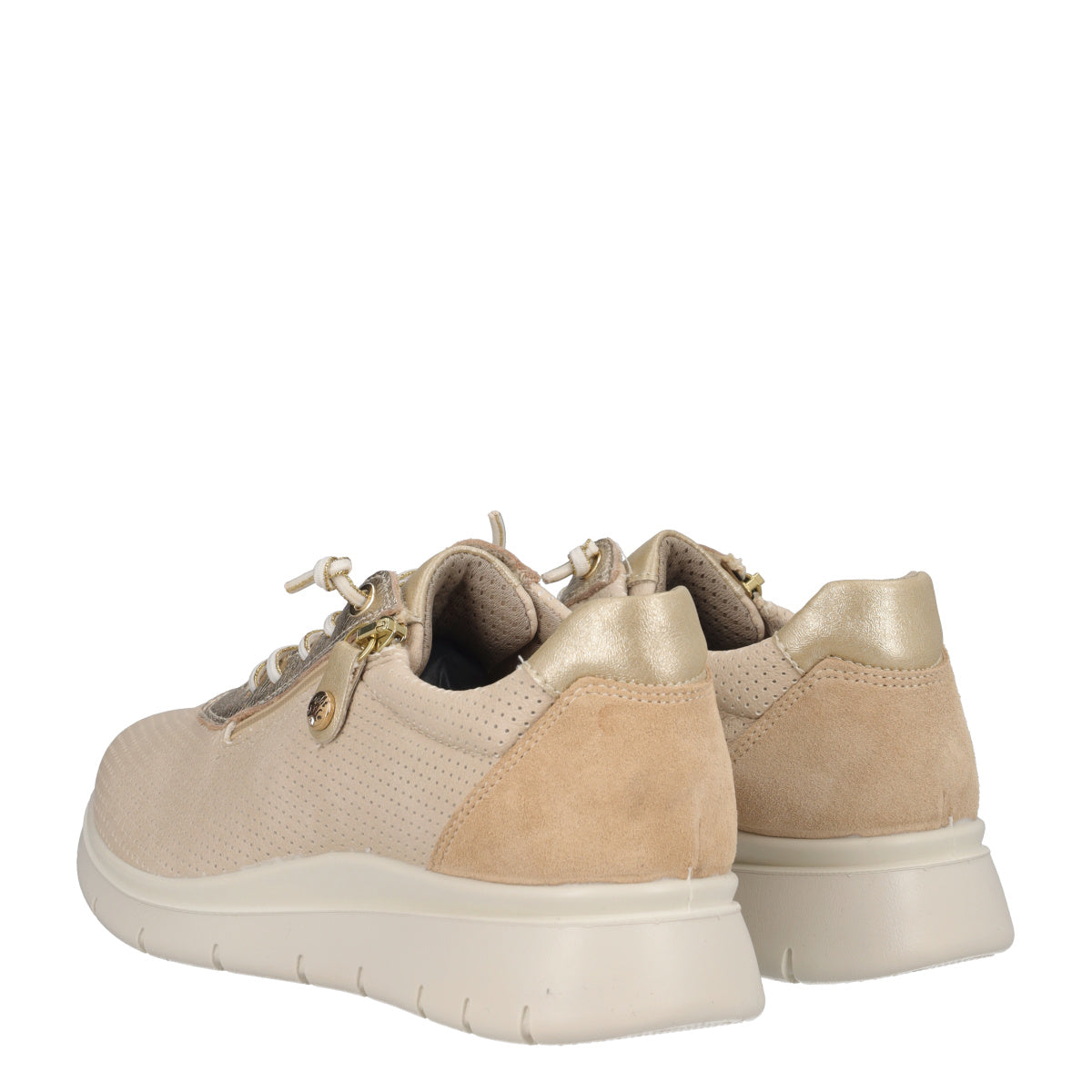 Sneakers Comfort Donna Beige