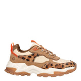 Sneakers Donna Beige e Animalier