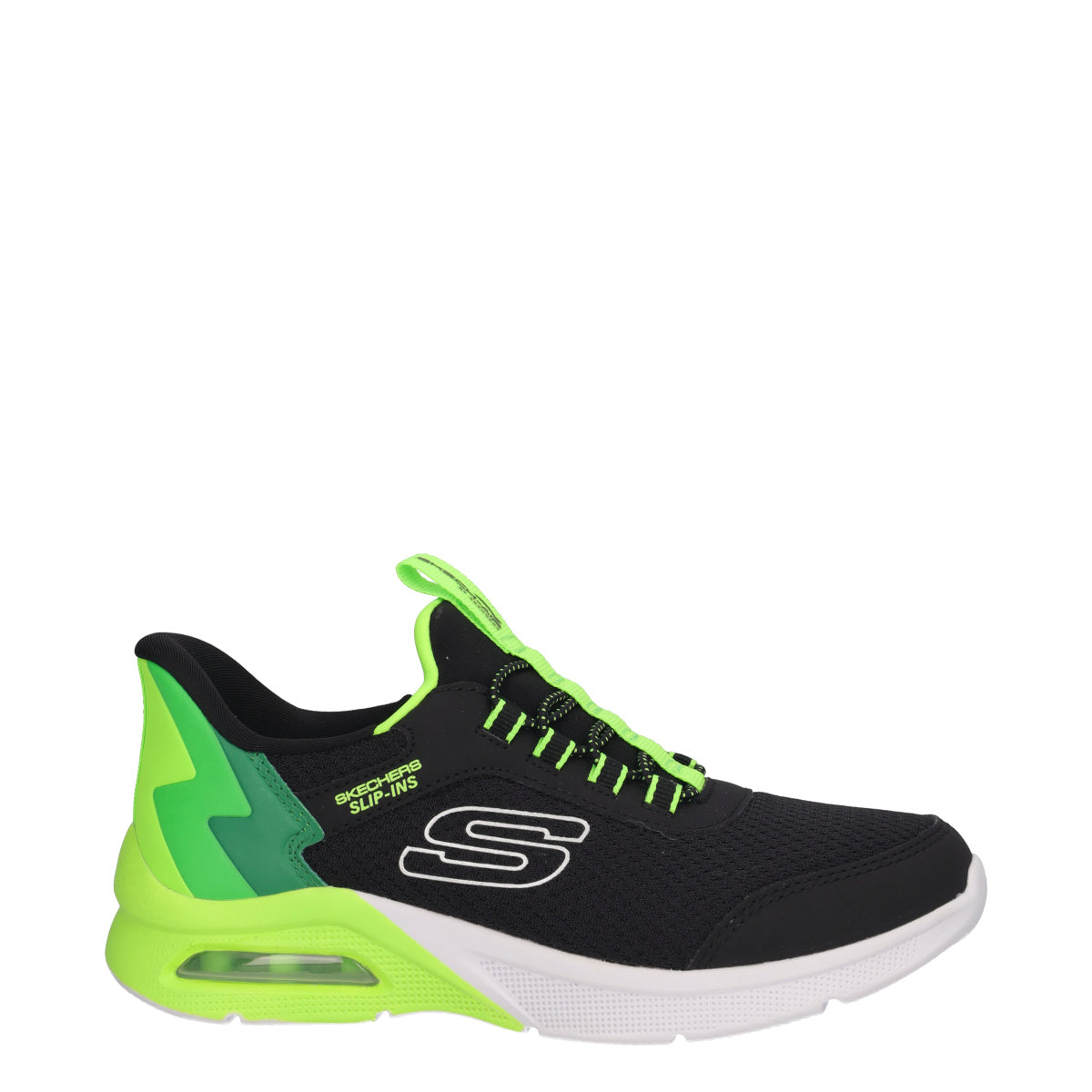 MICROSPEC MAX Sneakers Bambino Nere e Verdi