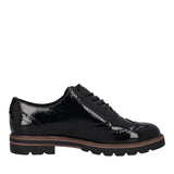 Francesina a Carro armato in Vernice Nera