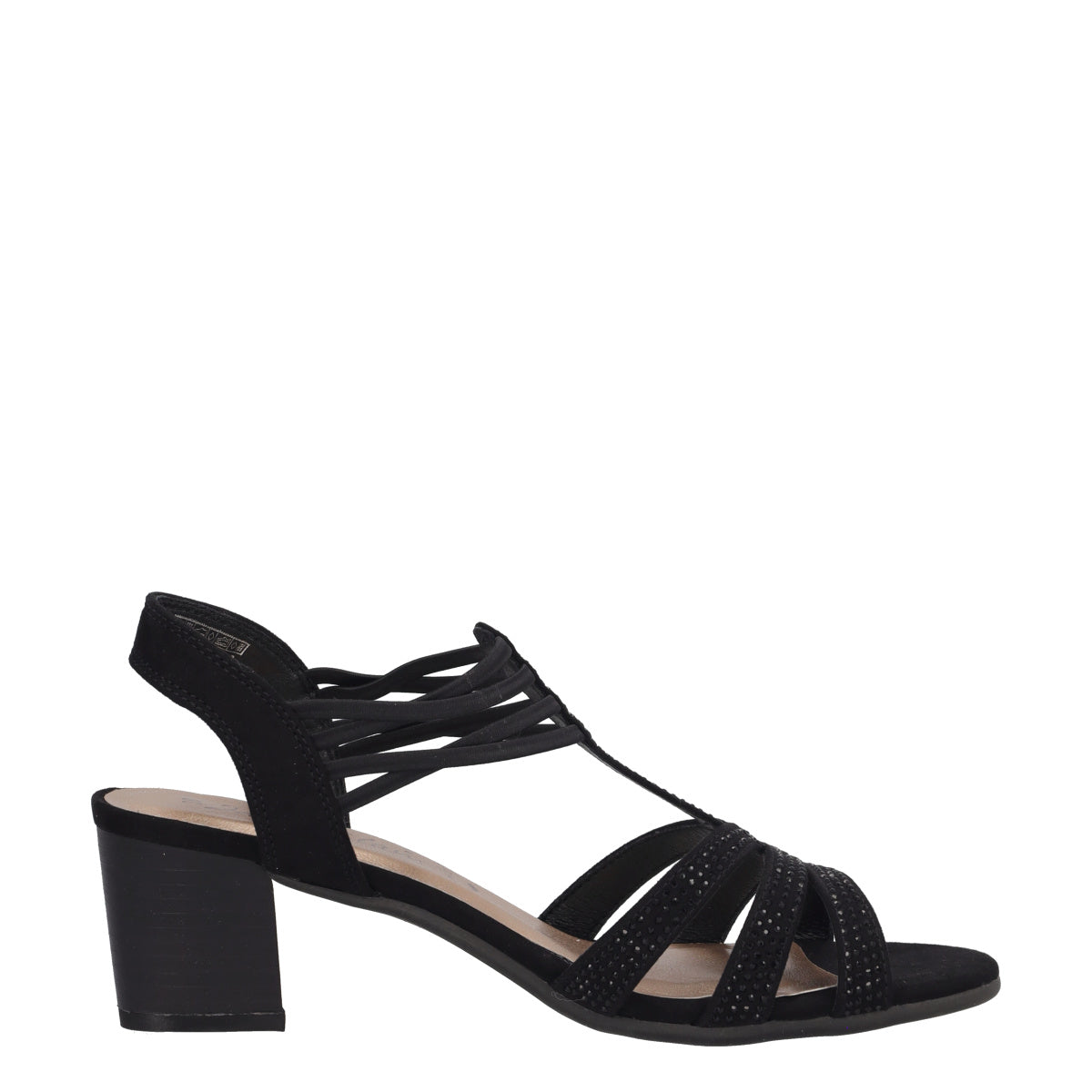 Sandali con Tacco Donna Nero
