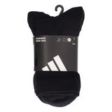 C ESS CRW 3P Calze Unisex Nere