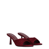 Ciabatte con Tacco Donna Rosso Vino