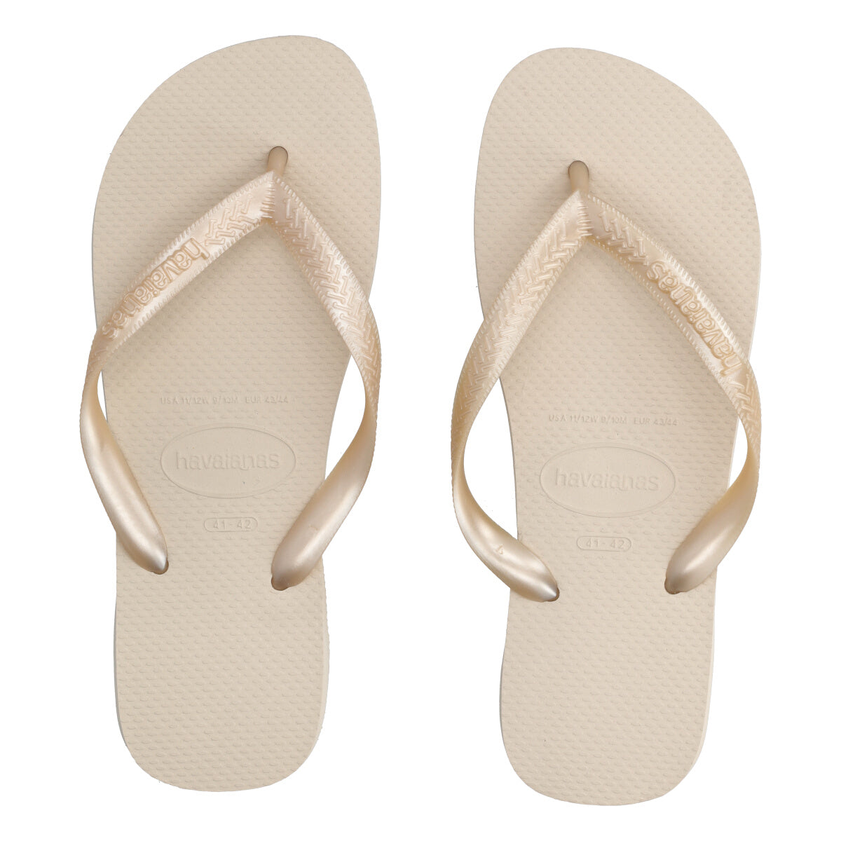 TOP SENSES Infradito Donna Beige