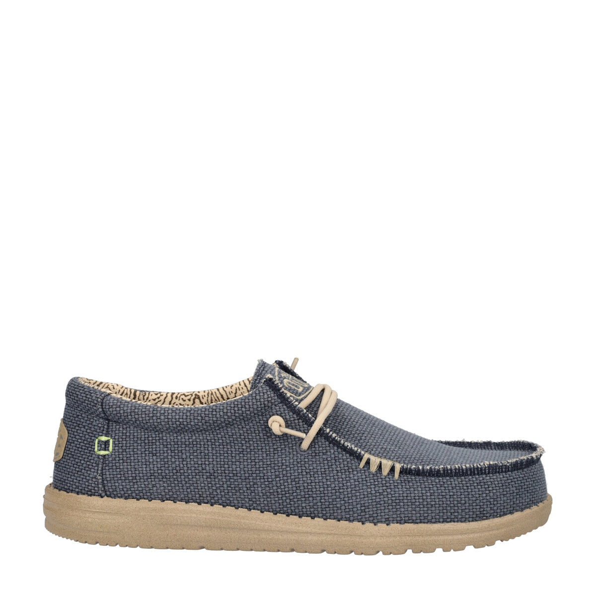 WALLY BRAIDED Mocassino Uomo Slip-on Blu