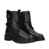 Anfibi Donna Neri in Pelle