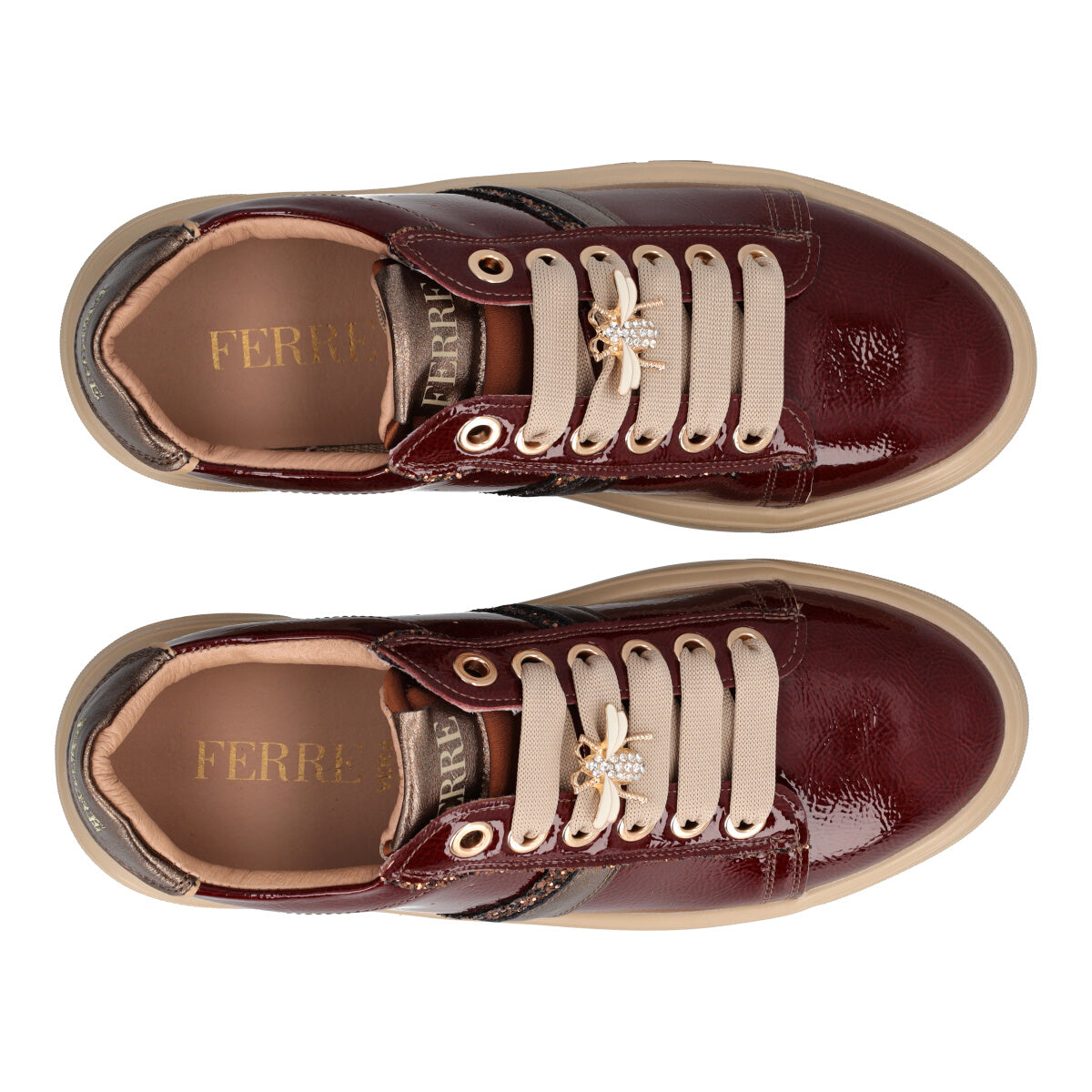 Sneakers Donna Bordeaux