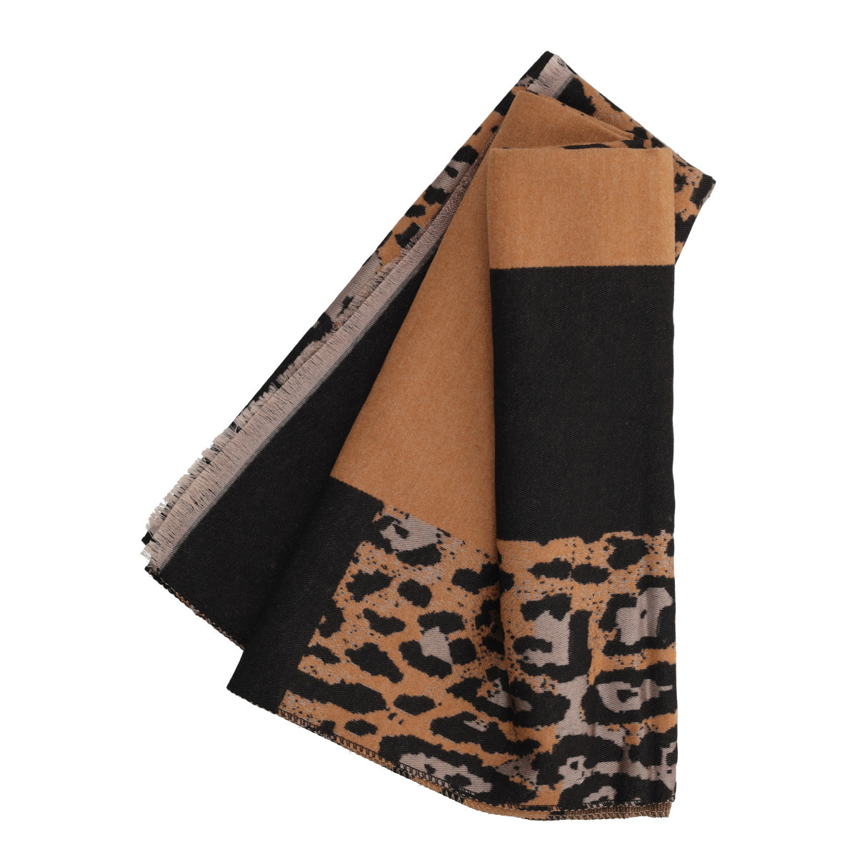 Stola Donna Camel e Nera