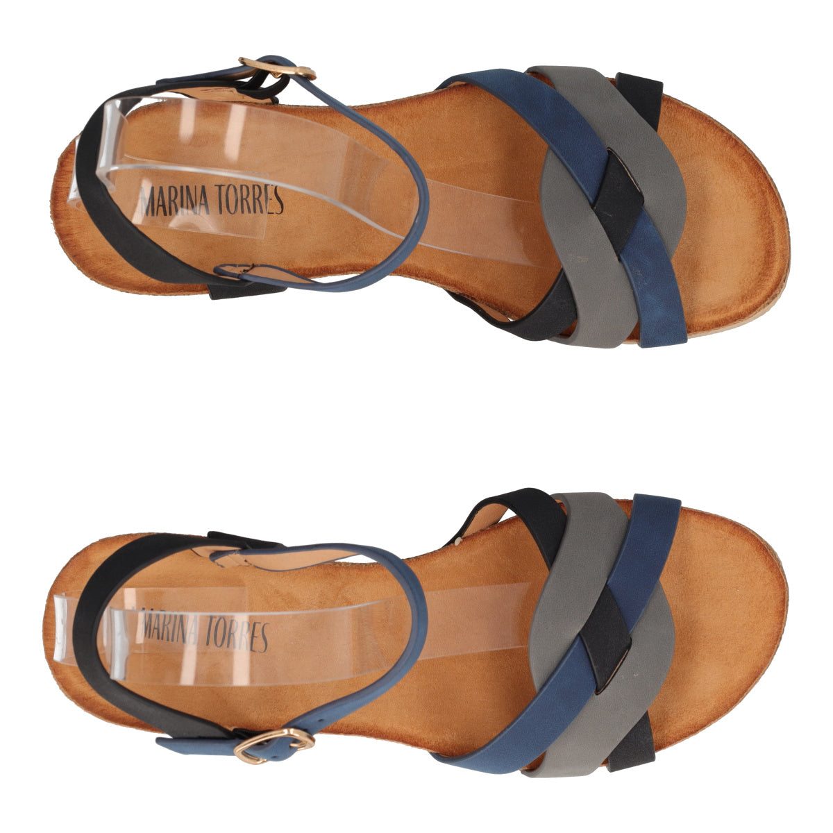 Zeppe Donna Blu