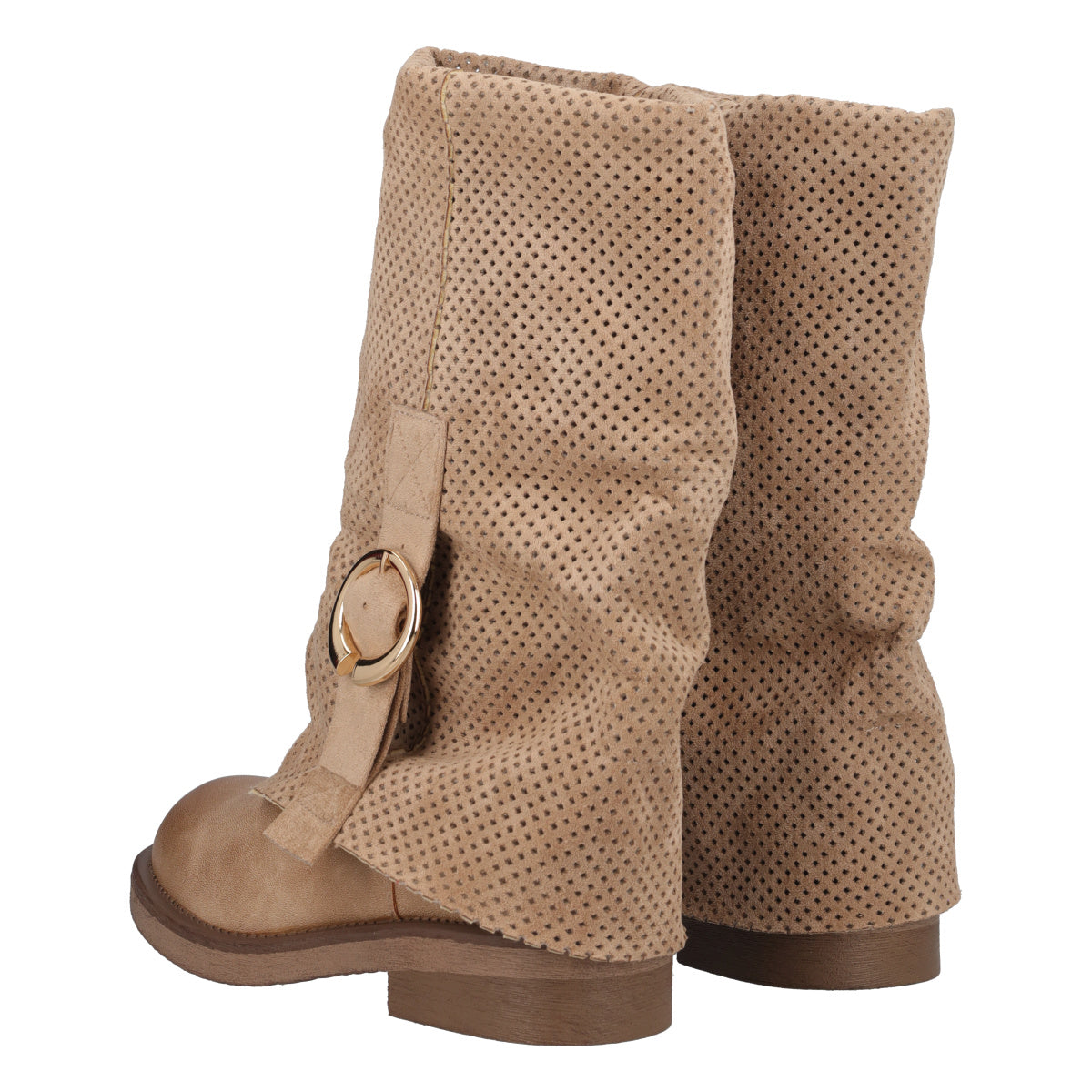 Stivale Donna Beige