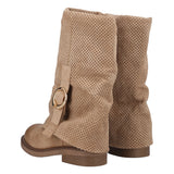 Stivale Donna Beige