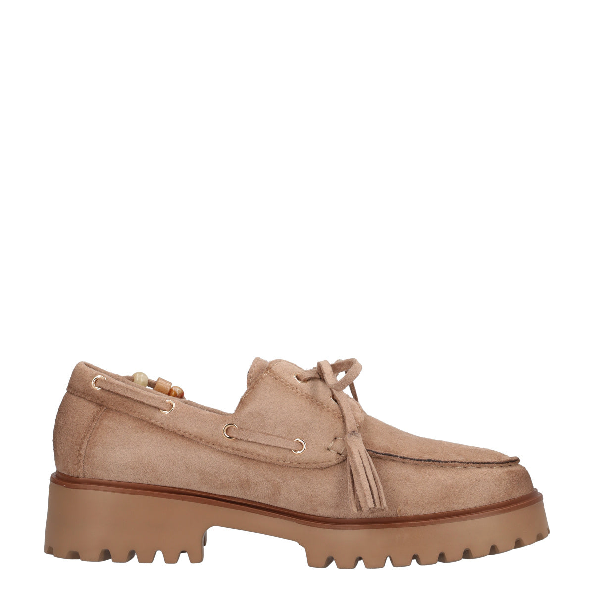 Mocassino Donna Beige