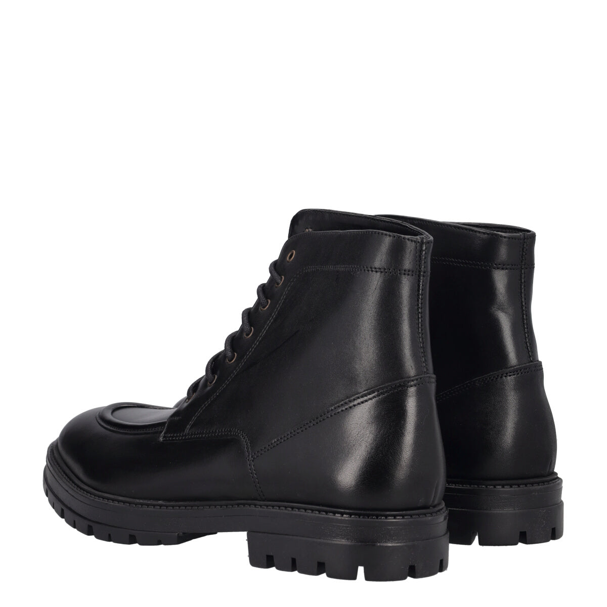 Stivaletti Uomo Neri in Pelle