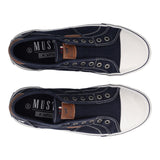 Sneakers Slip-on Uomo Blu Denim