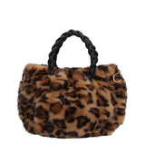 Borsa Donna Beige Leopard