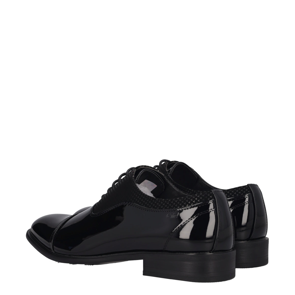 Stringate Uomo Nere in Vernice