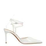Sandali con Tacco Donna Bianchi in Vernice
