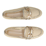 Mocassini Donna Beige