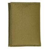 Porta carte Uomo Verde in Pelle