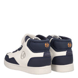 SLAM JUNIOR MID LTX Sneakers Alte Bambino Bianche e Blu