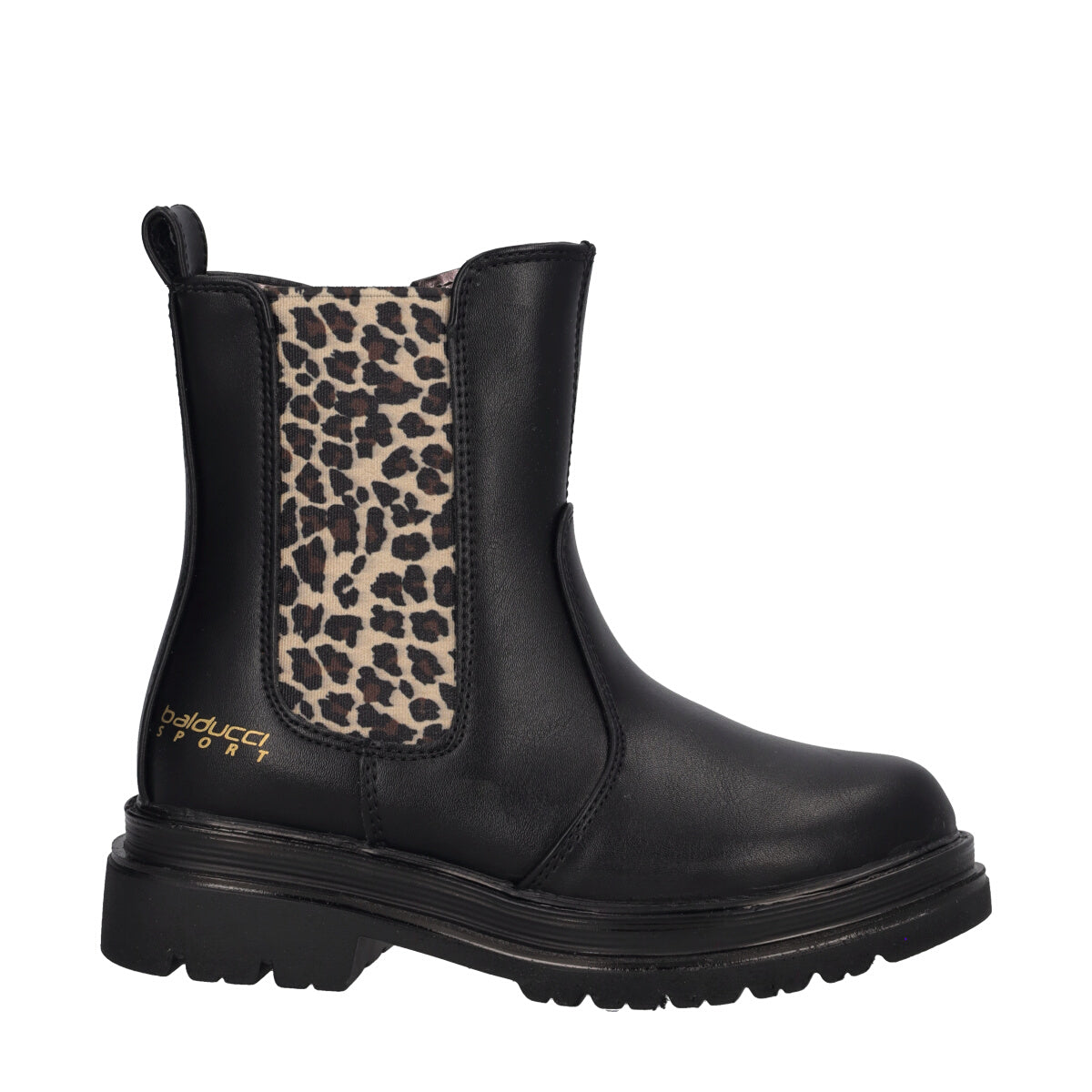 Stivaletti Bambina Neri e Animalier