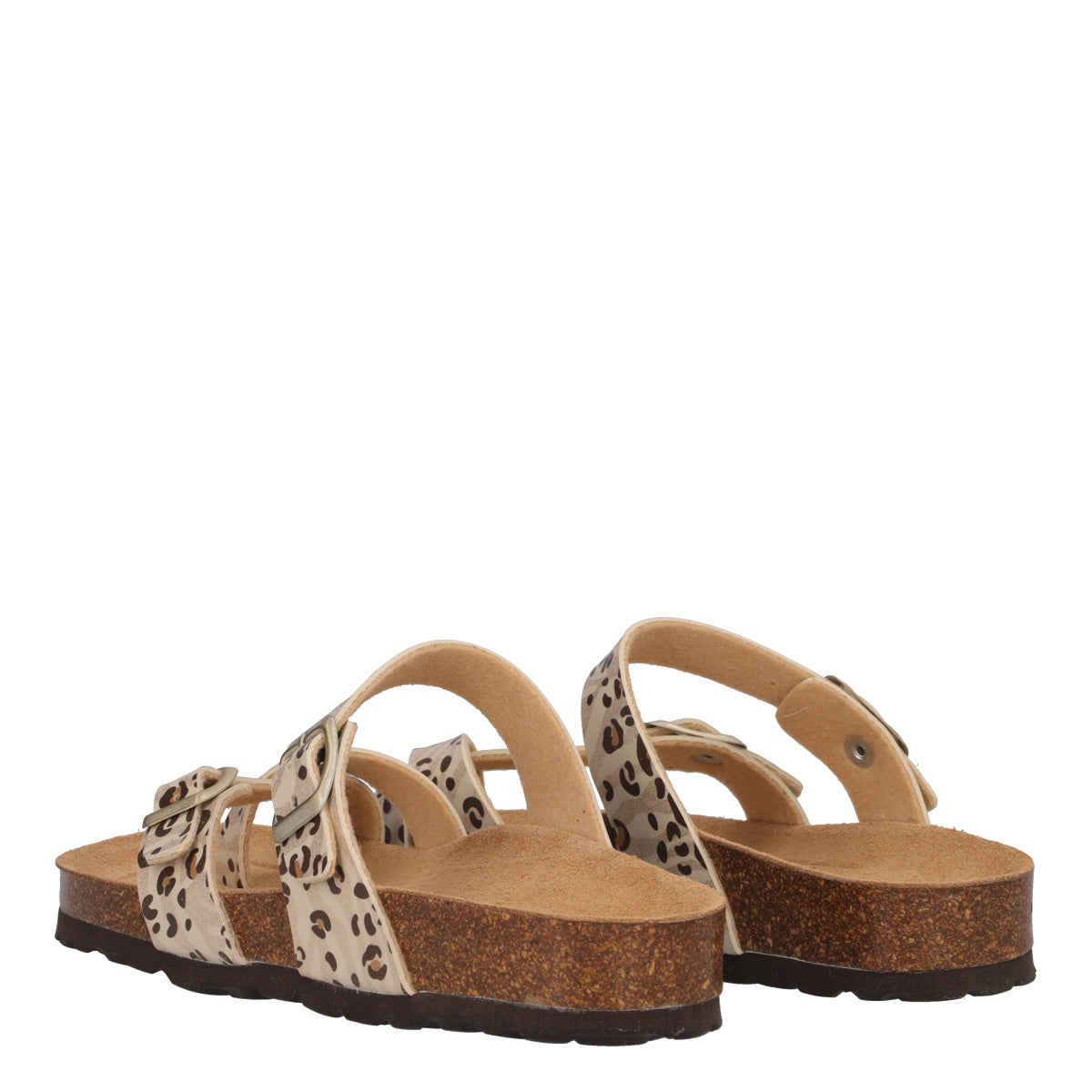 Infradito Donna Beige Animalier