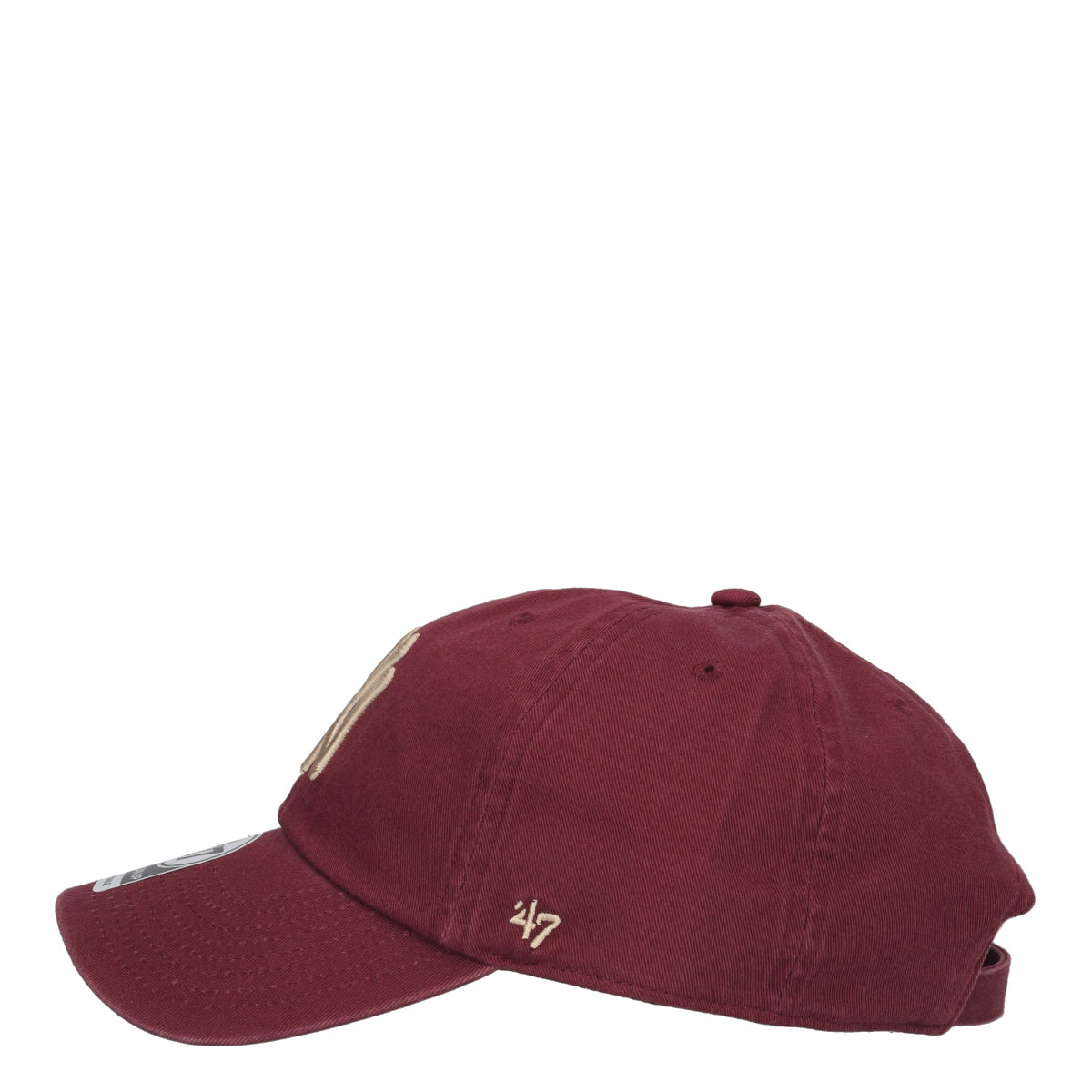 CLEAN UP NEW YORK YANKEES Cappello Unisex Dark Maroon
