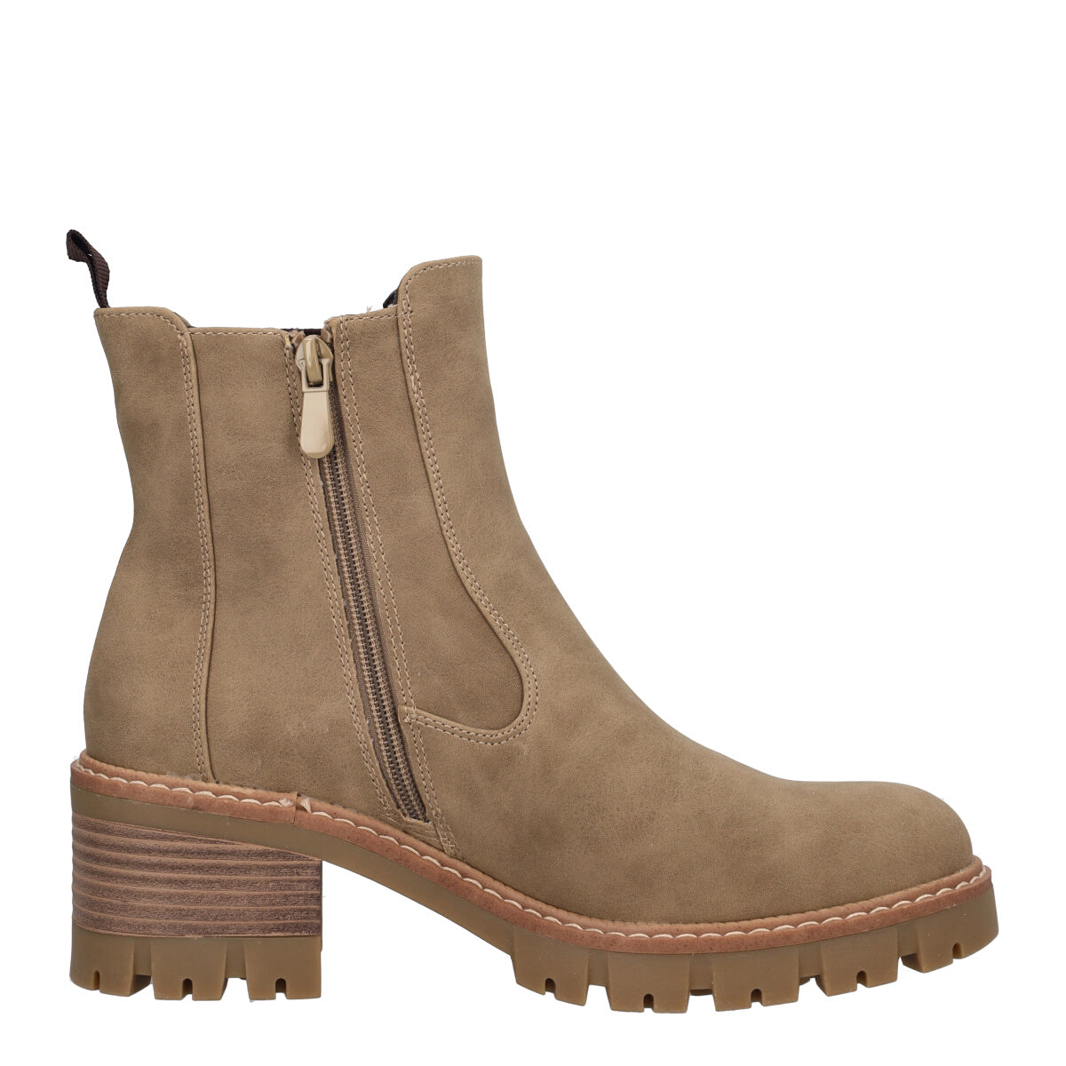 Stivaletti Donna Taupe