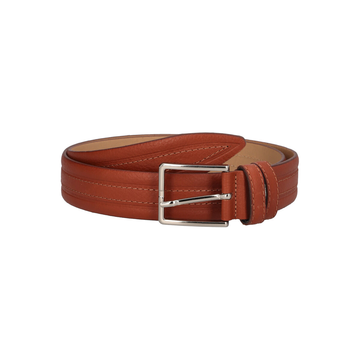 Cintura Uomo Cuoio Vitello
