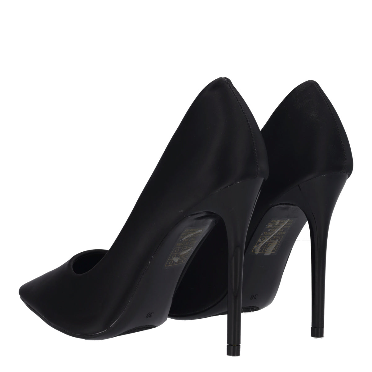 Decolletè Donna Nere Opache tacco 11