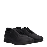 AVERY Sneaker Uomo Nera con zip