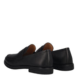 CALVIN 9 Mocassini Uomo Neri in Pelle