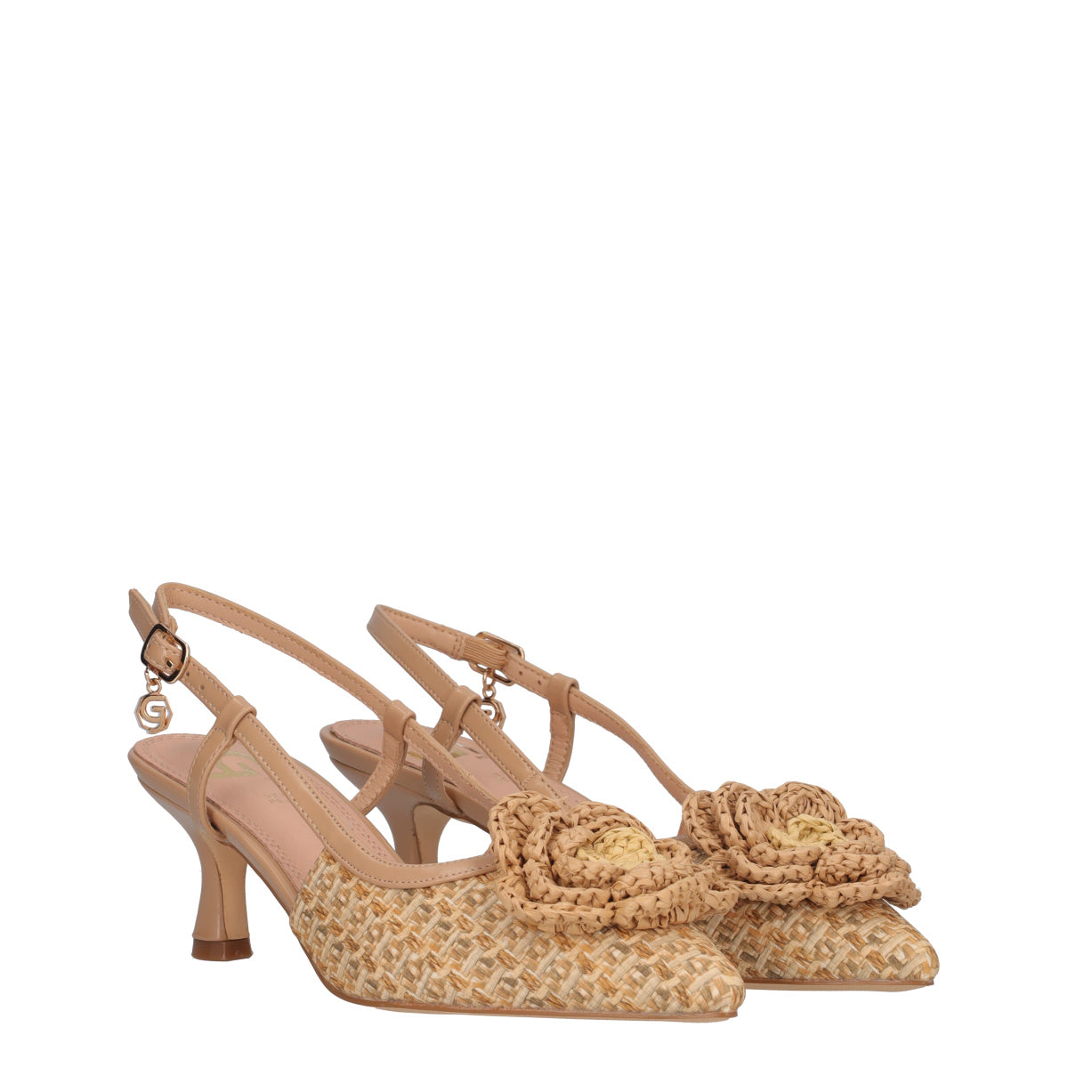 Slingback Donna Camel