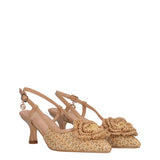 Slingback Donna Camel