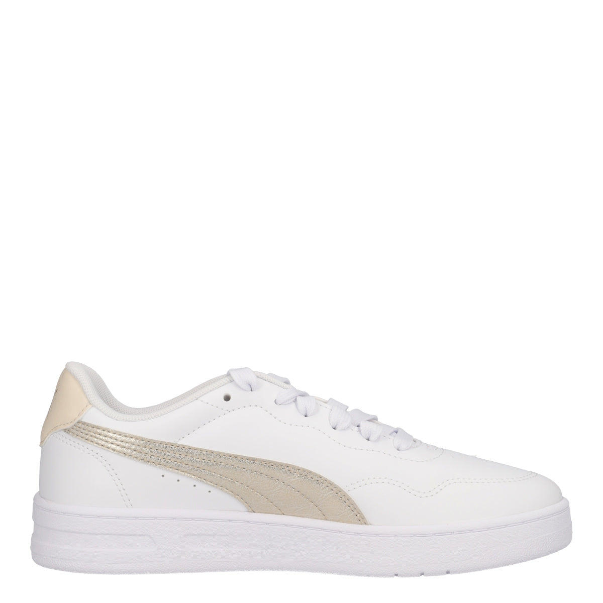 COURT LALLY METALLIC WHISPER Sneakers Donna Bianche e Oro