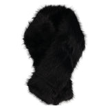 Collo pelliccia Donna Nero