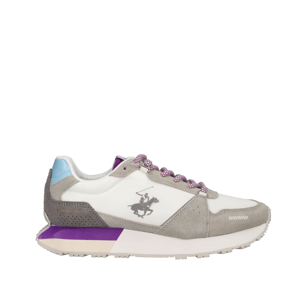 CRUZ MIX Sneakers Donna Bianche, Grigie e Viola