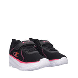 HRO J G PS Running Bambina Nero e Fuxia