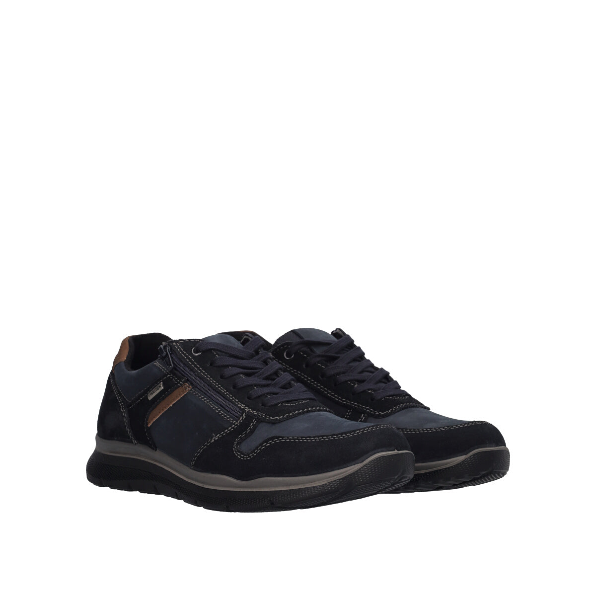 Stringate Comfort Uomo Blu