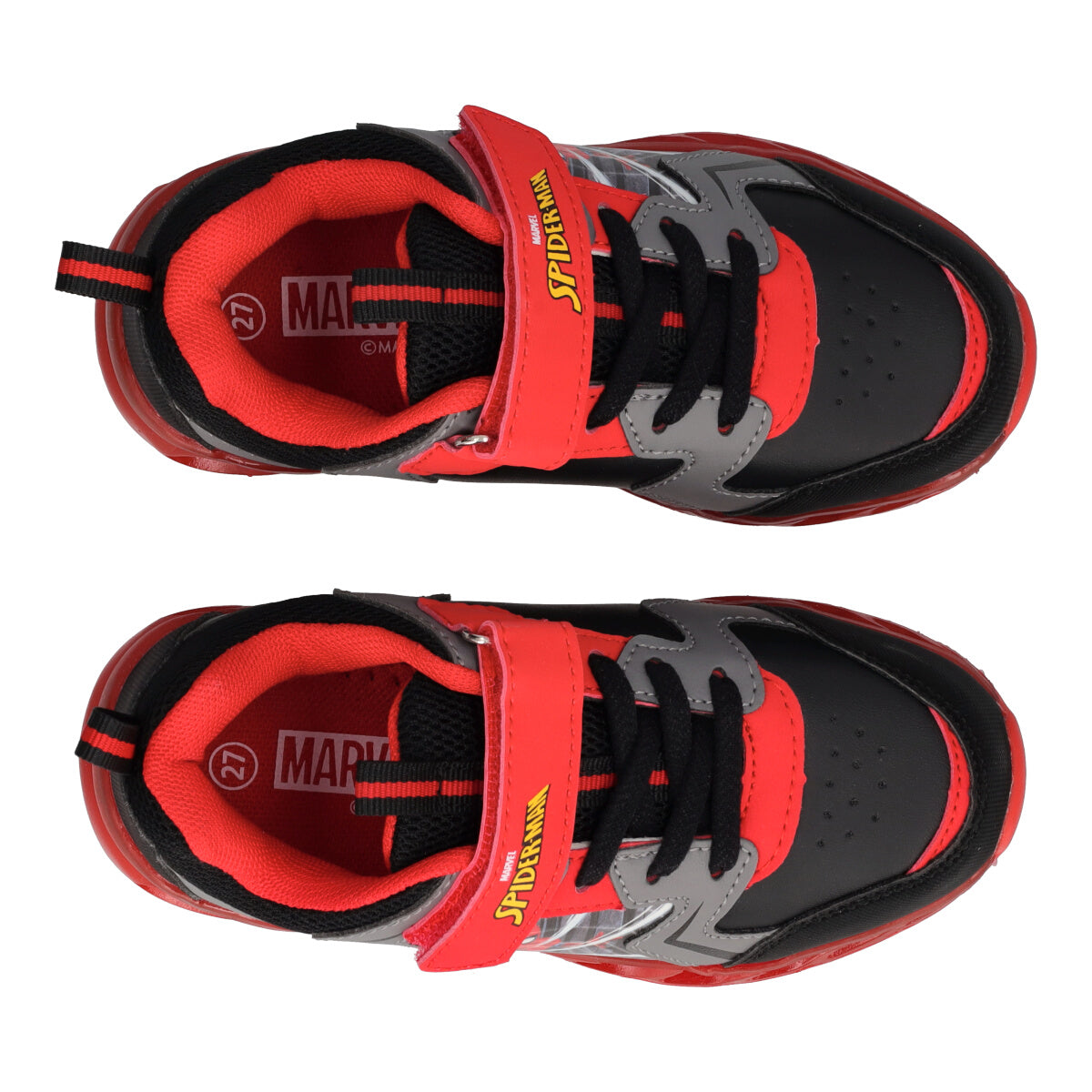 Sneakers Bambino Rosse Spider-Man con Luci