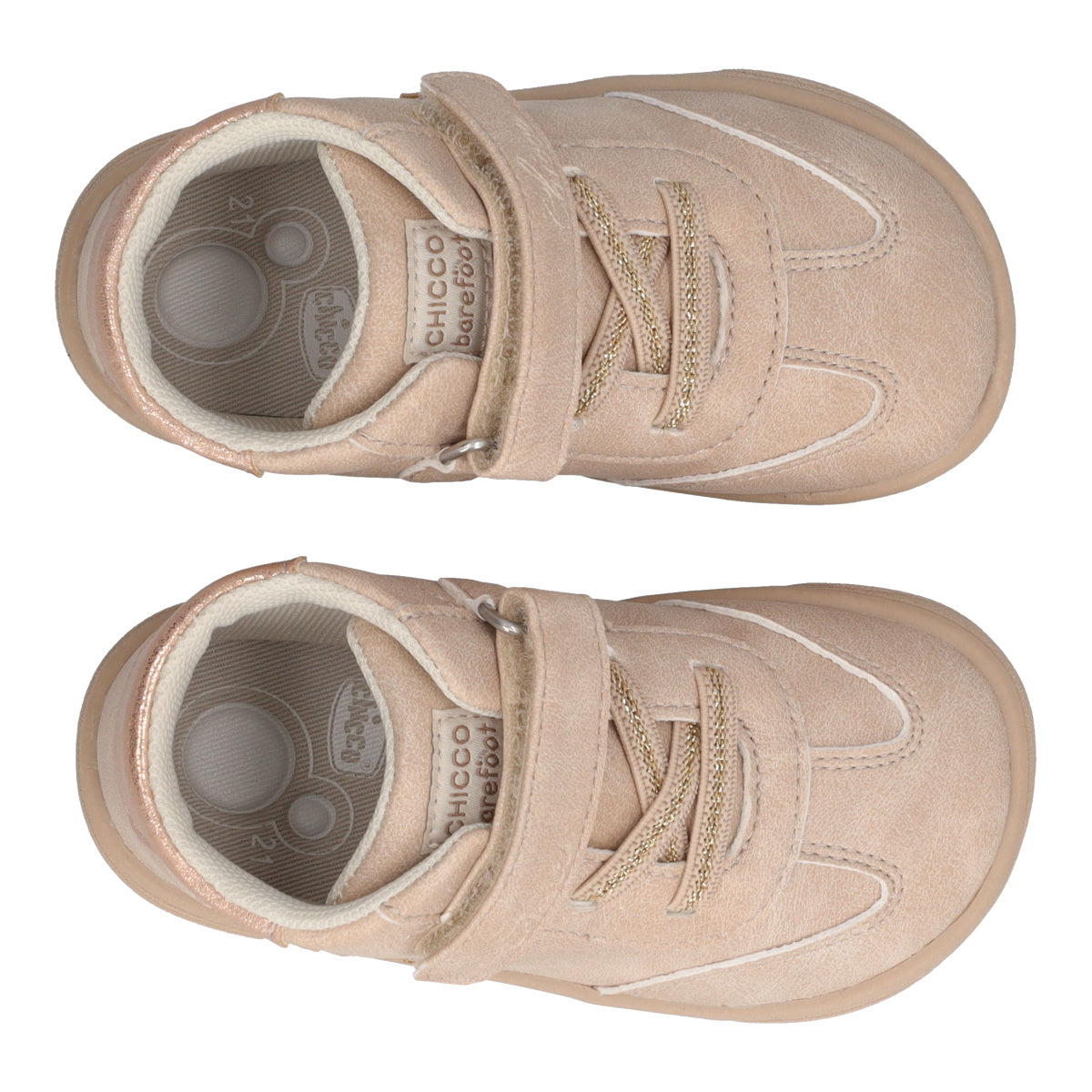 GENIETTA Sneakers Bambina Beige