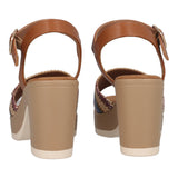 Sandali con Tacco Donna Multicolor