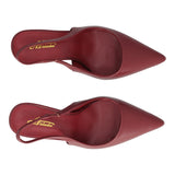 Slingback Donna Bordeaux