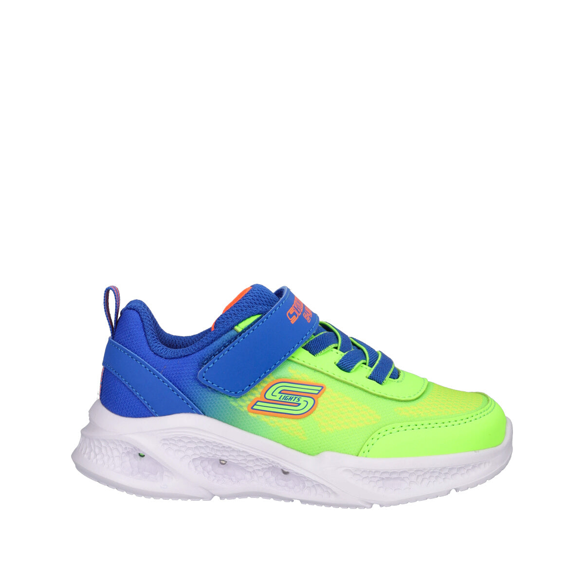 METEOR LIGHTS Sneakers Bambino Verde Fluo e Blu con Luci