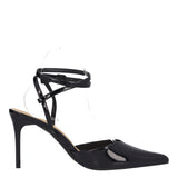Sandali con Tacco Donna Neri in Vernice